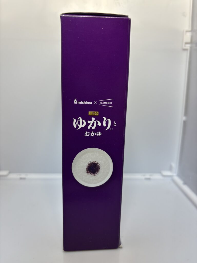 IZAMESHI 三島のゆかりとおかゆ パッケージ側面