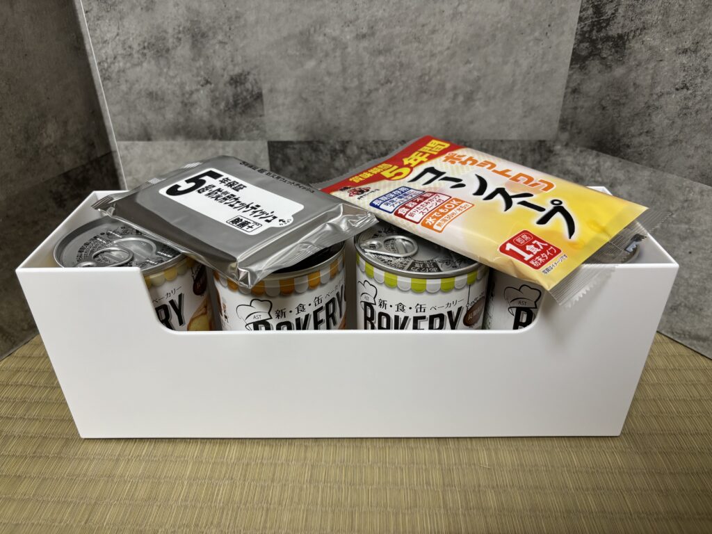 DAISO ファイルボックス 隙間活用 入れるもの紹介