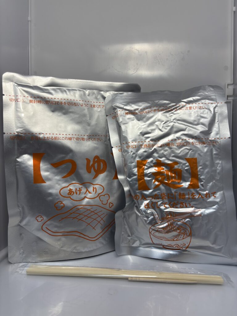 揚げ入りさぬきうどん 内容物