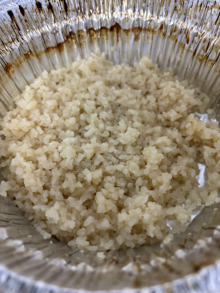 揚げ入りさぬきうどん 残り汁をおじやに