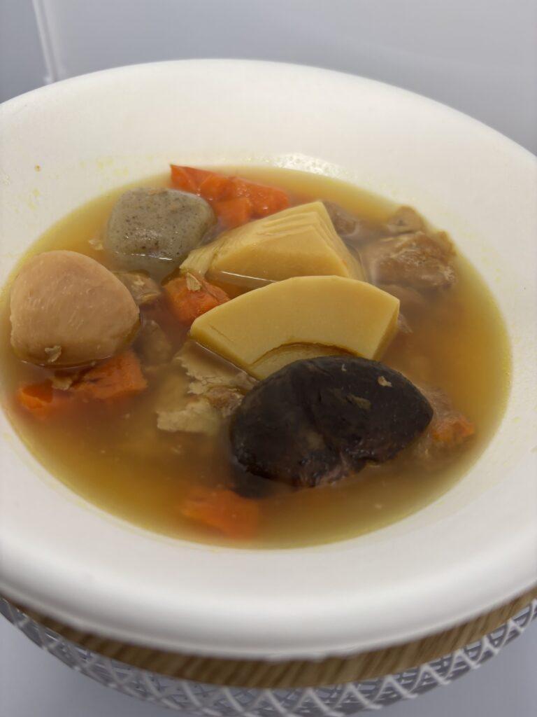 The Next Dekade長期保存おかずシリーズ とり筑前煮 中身（加熱後)
