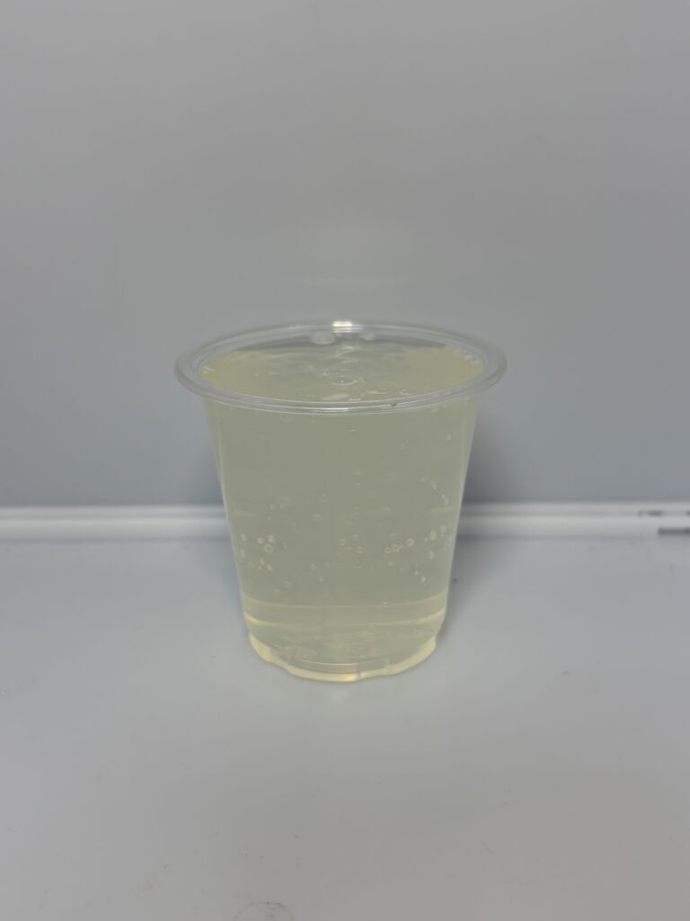 LIFE STOCK (HEALTH RESCUE JELLY) ムーンショットレモン味 中身を出した図