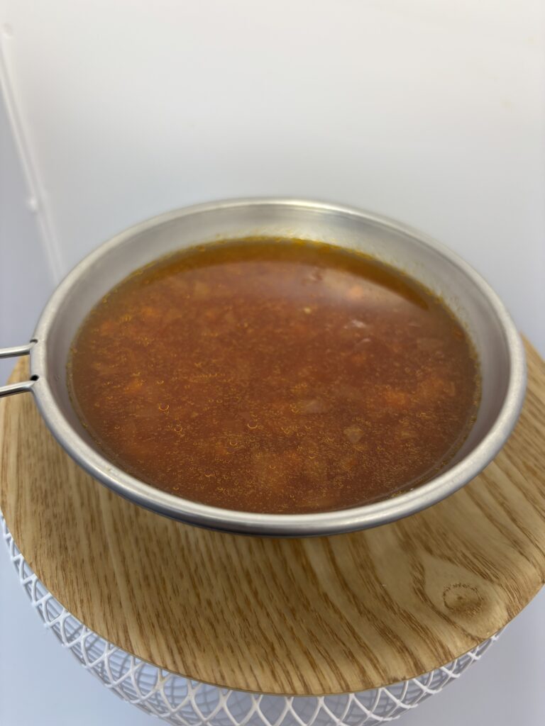 からだを想う野菜スープ ミネストローネ 中身を出したところ