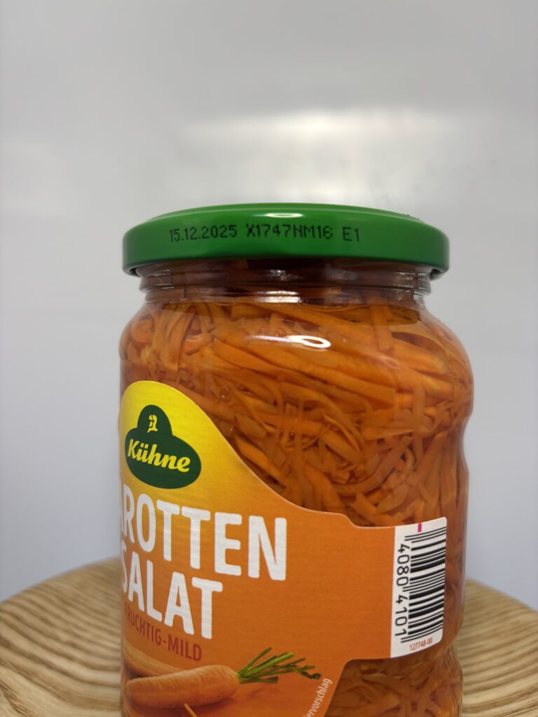 キューネ キャロットサラダ パッケージ賞味期限