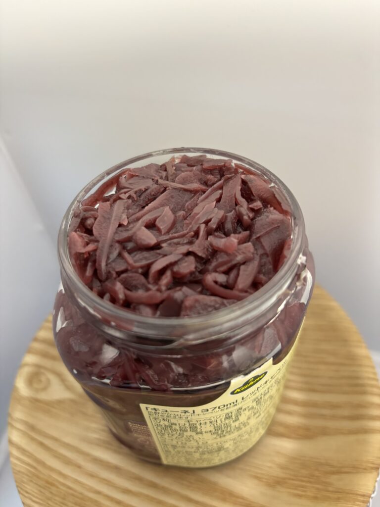 キューネ レッドキャベツ 蓋を開けたところ