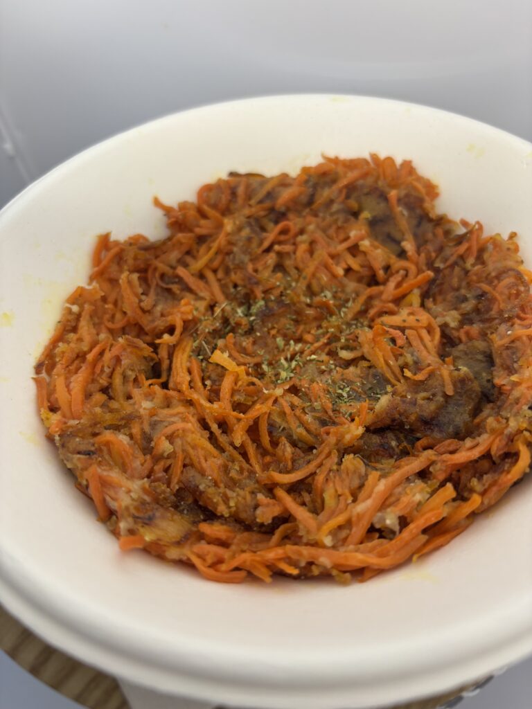 キューネ キャロットサラダ アレンジ ガレット