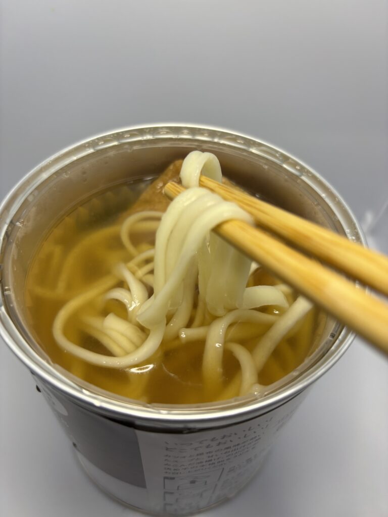 IZAMESHI おだしじんわりきつねうどん 完成麺アップ