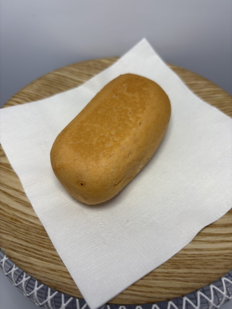 7年保存レトルト米粉パン ストロベリー味　加熱　表