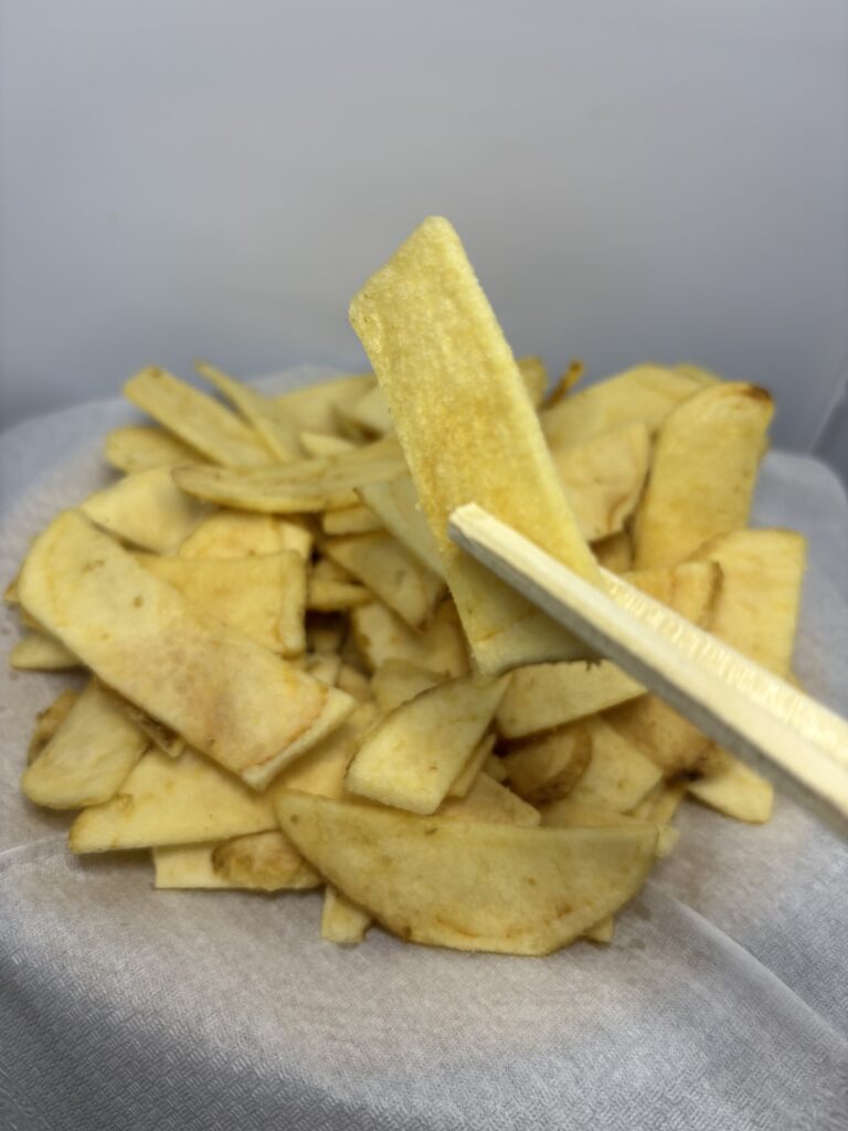 ピュアポテト オホーツクの塩と岩塩 チップス拡大