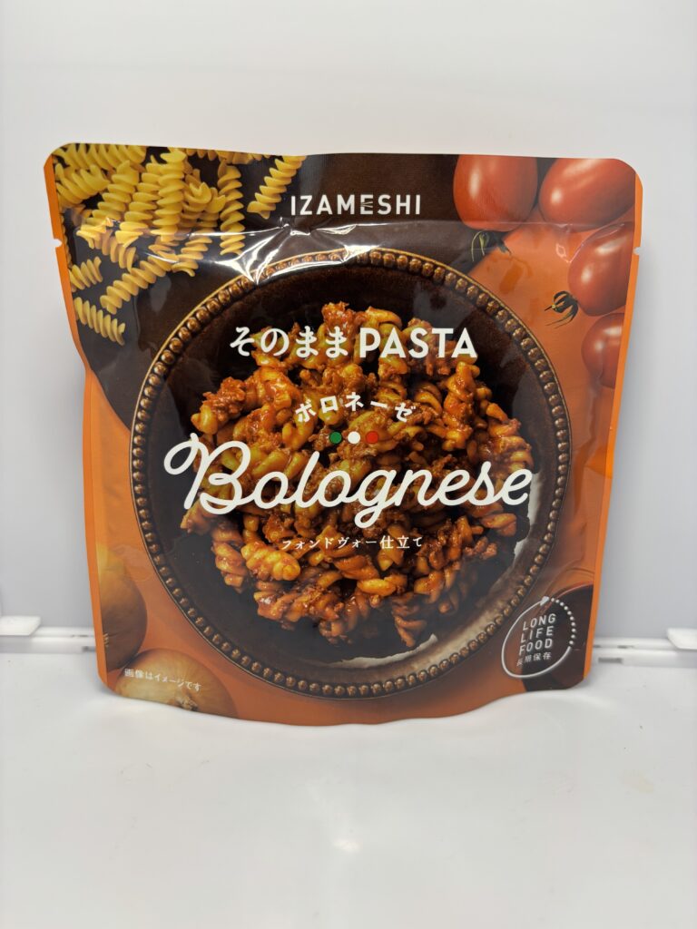 IZAMESHIそのままPASTA ボロネーゼ パッケージ正面